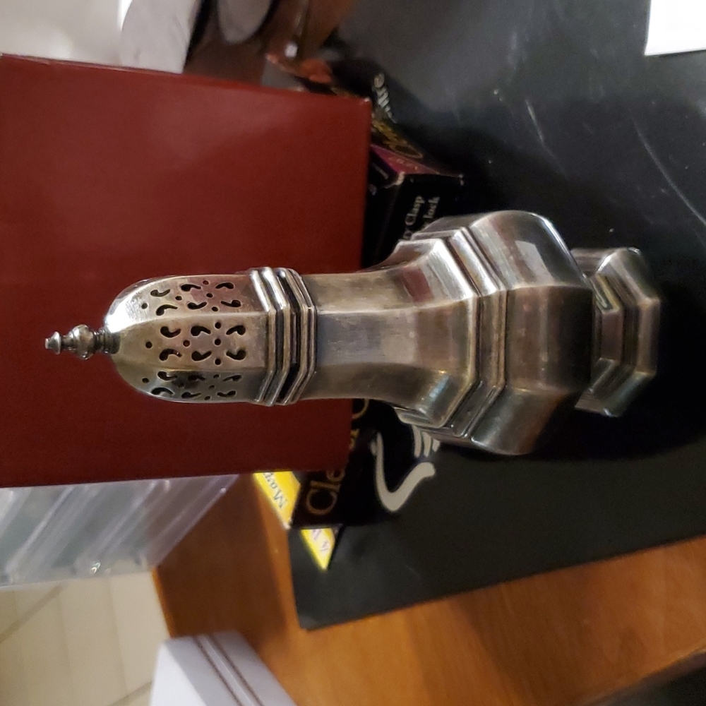 English Silver-Plate Sugar Shaker
